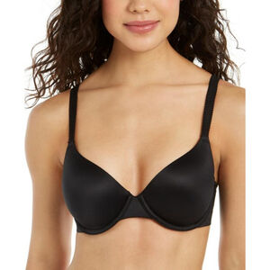 Calvin Klein Size 34DDD Black Liquid Touch Lightly Lined Bra NWT